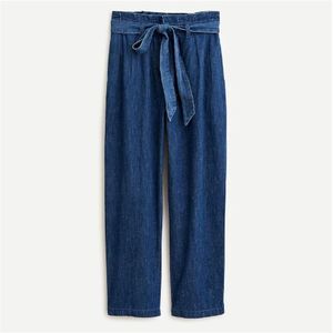 Re-Imagined J. Crew High Rise Paper Bag Denim Pant
